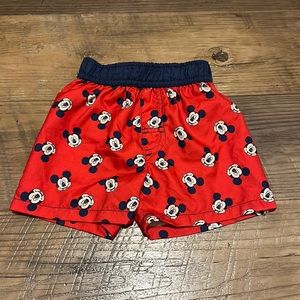 Disney baby boy Mickey Mouse swim trunks